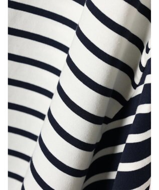 AMERICAN HOLIC バックフレアミニ裏毛チュニック Border