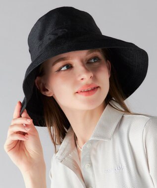 FILA GOLF／marie claire 【marie claire SPORT】 体感-10℃ コカゲルハット ブラック