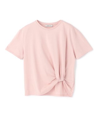 BEIGE， CERUSSITE / フォルムタック ドレープTシャツ Pink