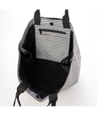 UNBILLION カシュカシュ cachecache / ダブルハンドルマザーバッグ ブラックミックス