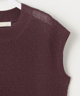 ANY SIS 【2点セット】ニット セットアップ ブラウン