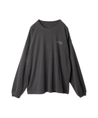 WEGO 【ユニセックス着用ITEM】ピグメントグラフィックT（LS） 柄3