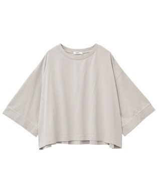 earth music&ecology 【接触冷感】バックギャザーＴｅｅ Beige