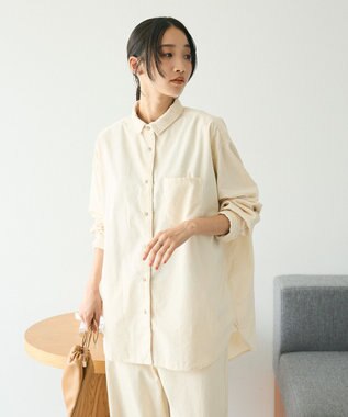 CRAFT STANDARD BOUTIQUE コーデュロイシャツ Ivory