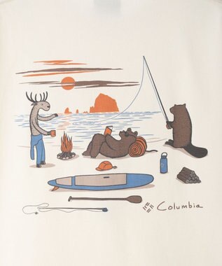 Columbia Columbia/ レイクトゥアベニューグラフィックショートスリーブTシャツ /コロンビア Sea Salt、 Beach