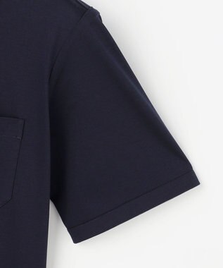 JOSEPH ABBOUD 【キングサイズ・ジャージー素材・ストレッチ】バーシブルジャージー シャツ ネイビー系2