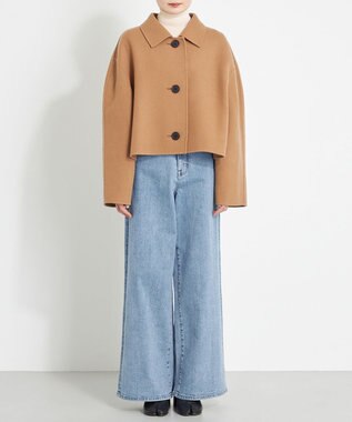 NAVE クロップドリバージャケット キャメル系