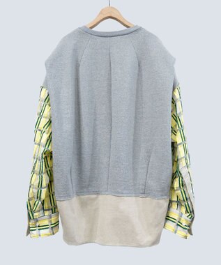 COQ 【日本製】COMPOSITE プルオーバー ライトグレー