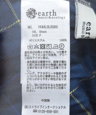 earth music&ecology ミックスプリーツスカート（Ｃｈｅｃｋ） Check
