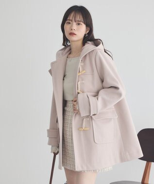 earth music&ecology ダッフルコート Light Beige