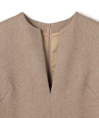 UNFILO リングツイード ジャンスカ モカ