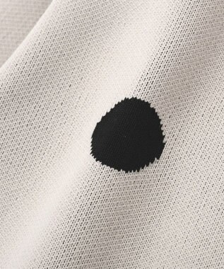 earth music&ecology 【予約】ダブルジップドットカーディガン ドット