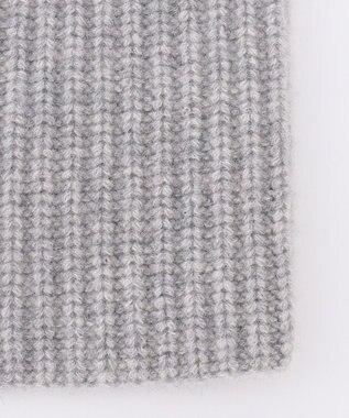 23区 ピュアカシミヤ ネック ウォーマー ライトグレー系