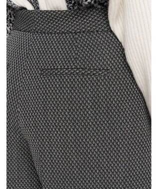 JOSEPH クラバットウール　テーパードトラウザーズ Ivory/Black