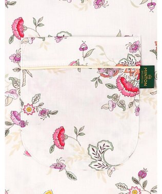 WACOAL パジャマ 長袖 長ズボン 綿100%(本体) ミントン レディース NDX540 /ワコール アイボリー