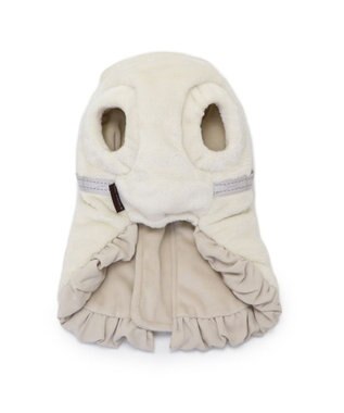 PET PARADISE ペットパラダイス 苺刺繍 アウターハーネス 小型犬 オフホワイト