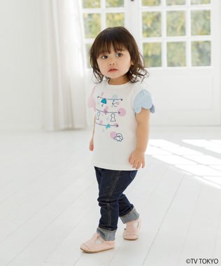 組曲 KIDS 【UVケア】【80-100㎝】シナぷしゅシャボン チュニック オフホワイト