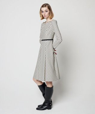 TOCCA 【洗える！】CLOVER STAMP ドレス ベージュ系5