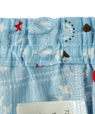 MIKI HOUSE HOT BISCUITS 【90-120cm】 リラックスパンツ ブルー