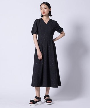 TOCCA 【星風まどかコラボ・大好評につき追加生産！】IN MY HEART ドレス ブラック系7