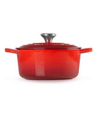 YAMATO テーブル＆キッチン 【ル・クルーゼ】シグニチャー ココット・ロンド 18cm  チェリーレッド レッド