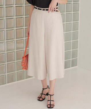 組曲 S 【WEB限定】スムースクロス ハーフパンツ