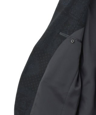 JOSEPH HOMME パッチジャガードジャージー　ジャケット ネイビー系3