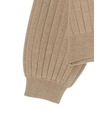 Green Parks リブニットプルオーバー Beige