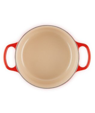 YAMATO テーブル＆キッチン 【ル・クルーゼ】シグニチャー ココット・ロンド 18cm  チェリーレッド レッド