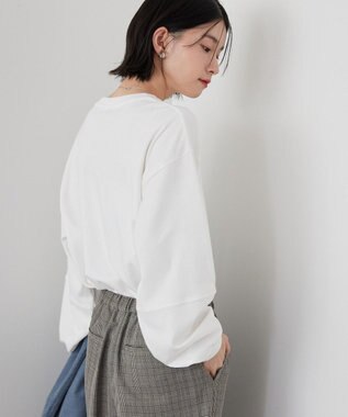 AMERICAN HOLIC 袖ボリュームカットプルオーバー Off White