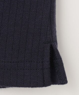 23区GOLF 【WOMEN】【WEB&一部店舗限定】針抜きクレリック 長袖シャツ ネイビー系