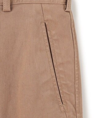 J.PRESS MEN コットンピケストレッチ カーゴパンツ ベージュ系