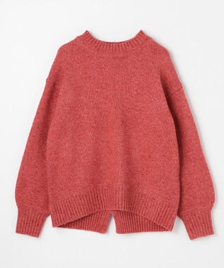 ANY スパンコールニット レッド