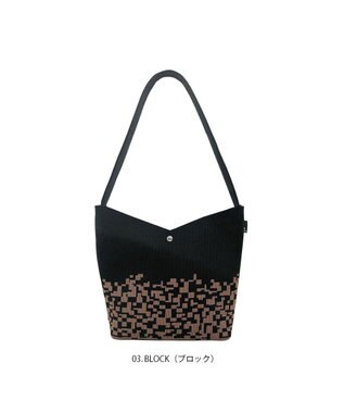 ROOTOTE 1301【ラメ糸ミックス-幾何学模様】LT.デリ.アミ.ニット-A