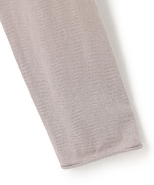 23区 S 【Oggi1月号/CLASSY.11月号掲載】スムージーコットン タートルネック ニット ライトグレー系