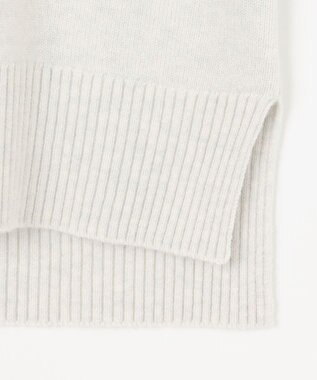 組曲 L ウールカシミヤミックス ロールネック ニット 【WEB限定】シルバーグレー系9