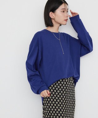 AMERICAN HOLIC 袖ボリュームカットプルオーバー Blue