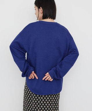 AMERICAN HOLIC 袖ボリュームカットプルオーバー Blue