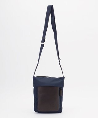 Y'SACCS リサイクルナイロン×カウレザー ラップポシェット