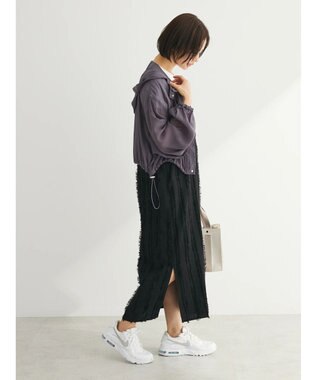 Green Parks ・ＥＬＥＮＣＡＲＥ　ＤＵＥ　シアーマウンテンパーカー Charcoal Gray