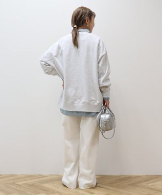 AMERICAN HOLIC 刺繍裏毛プルオーバー Brown