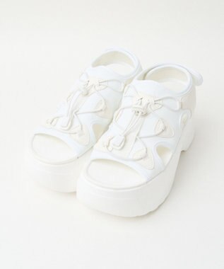 WEGO ボリュームスポーツサンダル ホワイト