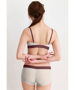 WACOAL ボーイレングス ショーツ 【重力ケアブラ】 BXB114とペア はきこみ丈あさめ アウターにひびきにくい(後ろ裾) レディース PXB614 /ワコール メロン