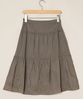 ONWARD Reuse Park 【組曲】スカート春夏 ブラウン