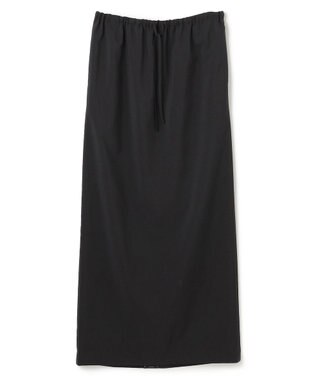 BEIGE， 【洗える/接触冷感/速乾/UVケア対応・Precious 8月号掲載】BATEAU / イージーウエストIラインロングスカート Black