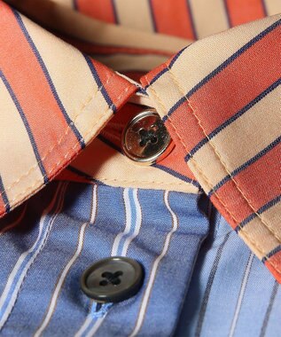 Paul Smith ミックスストライプ 半袖シャツ マルチカラー