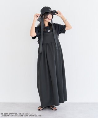 Green Parks ■ＬＯＶＥＢＯＡＴ　サロペットパンツ Black