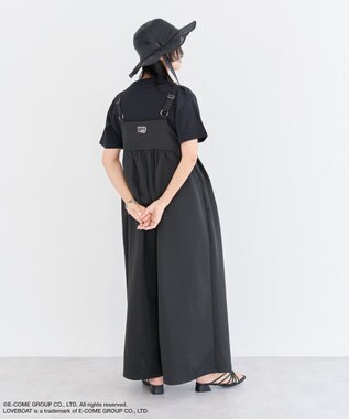 Green Parks ■ＬＯＶＥＢＯＡＴ　サロペットパンツ Black