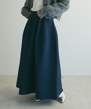 Green Parks armonia．バルーンニットスカート Navy