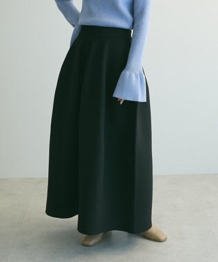 Green Parks armonia．バルーンニットスカート Black